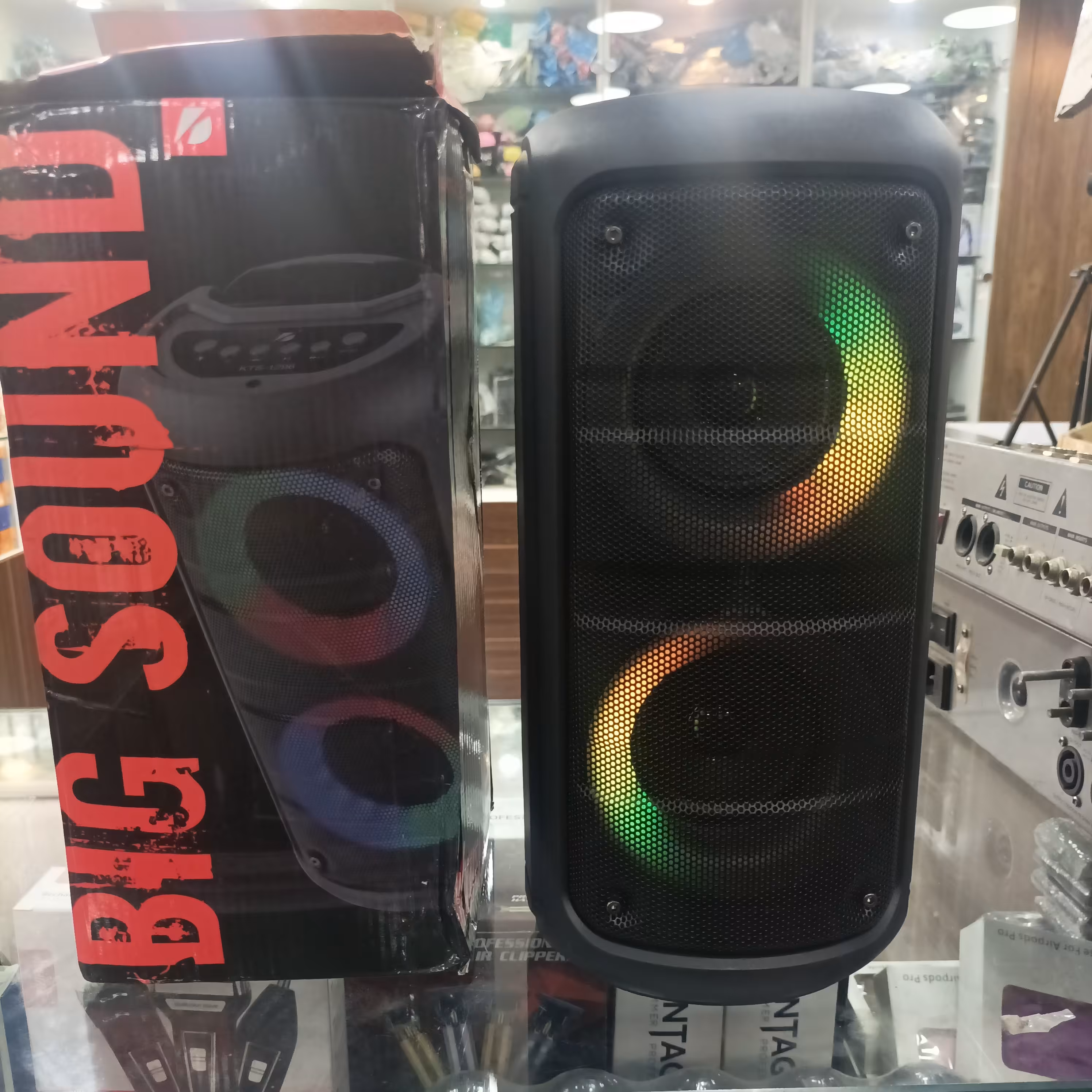 اسپیکر حرفه ای شارژی دیجی دار (رقص نور )