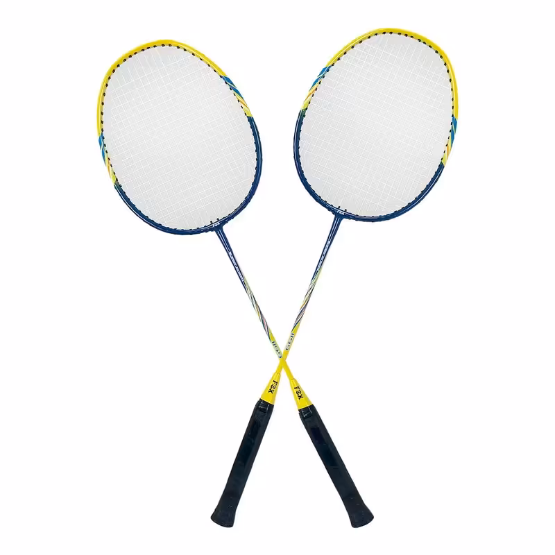 راکت بدمینتون یک تکه جفتی کاوردار