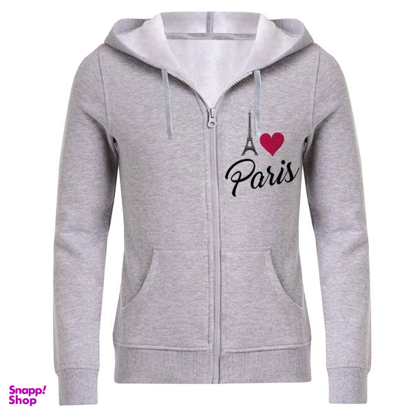 سویشرت زنانه طرح Paris کد F12