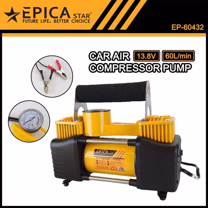 کمپرسور فندکی اپیکا 2 سیلندر جنس با کیفیت و درجه یک