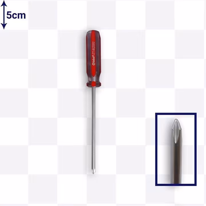 پیچ گوشتی چهارسو 6×150 میکا - ناموجود