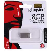 فلش کینگستون 8 گیگابایت فلزی usb3
