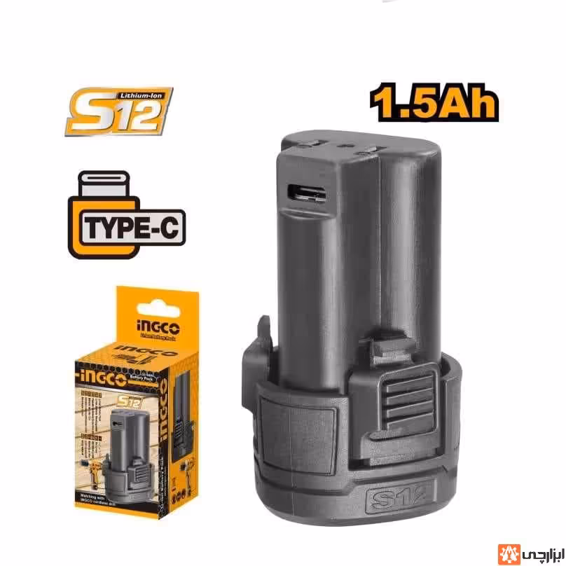 باطری لیتیوم یون FBLI12153 اینکو (12 ولت)