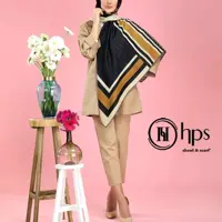 روسری زنانه تابستانه مدل آنا رنگ مشکی قهوه ای جنس نخ ارسال رایگان