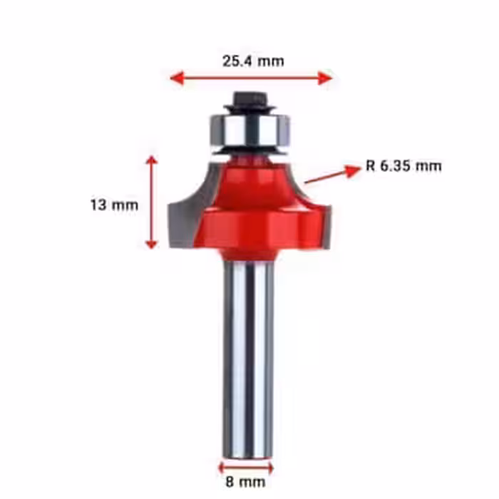 تیغ بانکی بلبرینگی اورفرز دامار DM622543 - ابزار یراق