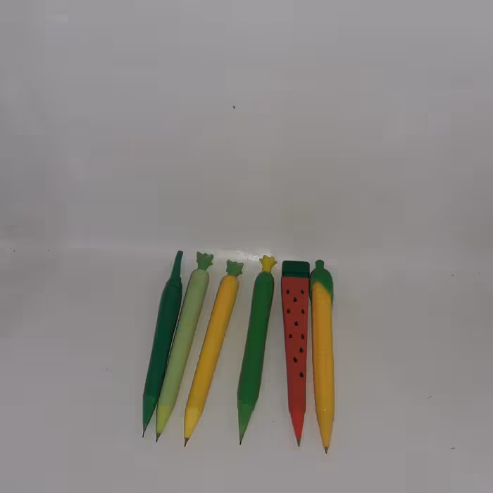 مداد نوکی 0.5فانتزی طرح ذرت و هندوانه و آناناس و خیار 