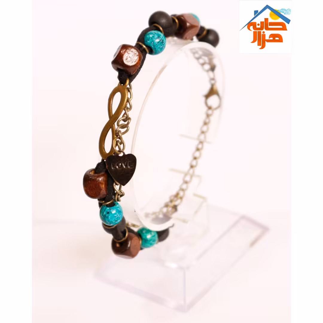 چرمی دوبل زنجیر دار کد Bwc8