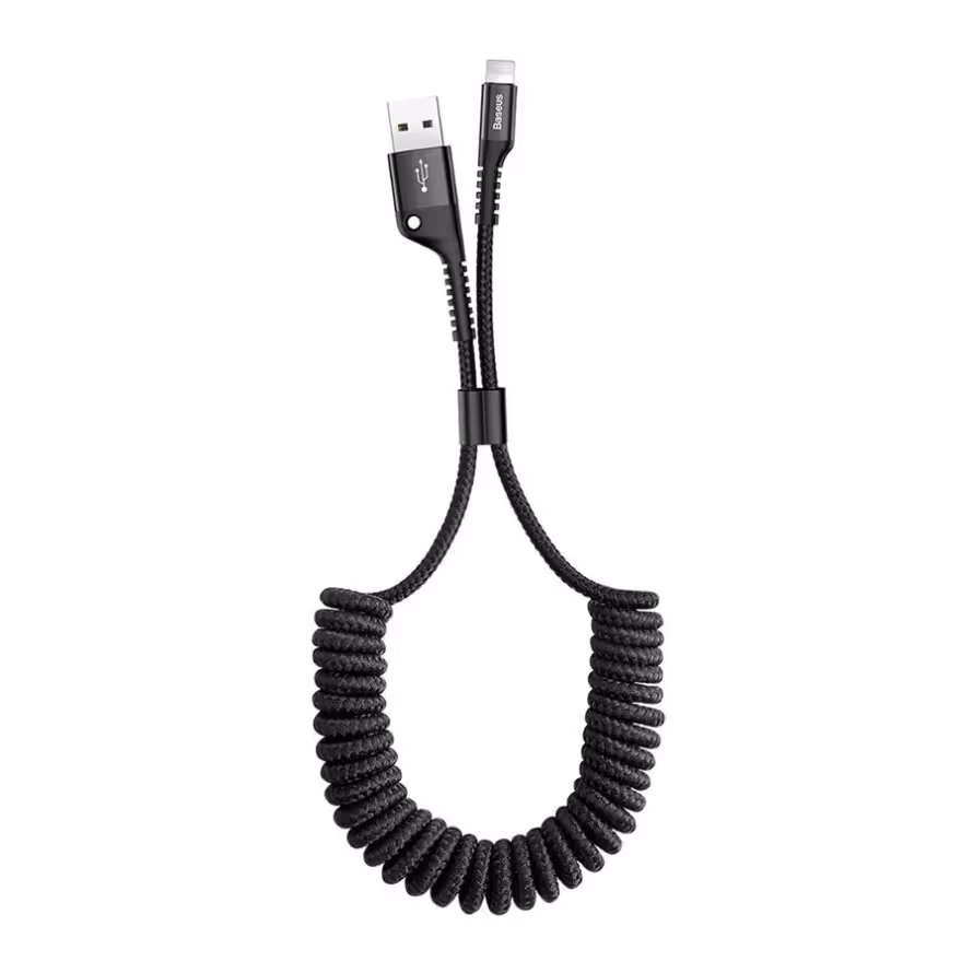 کابل 1 متری فنری بیسوس Fish Eye Spring CALSR-01