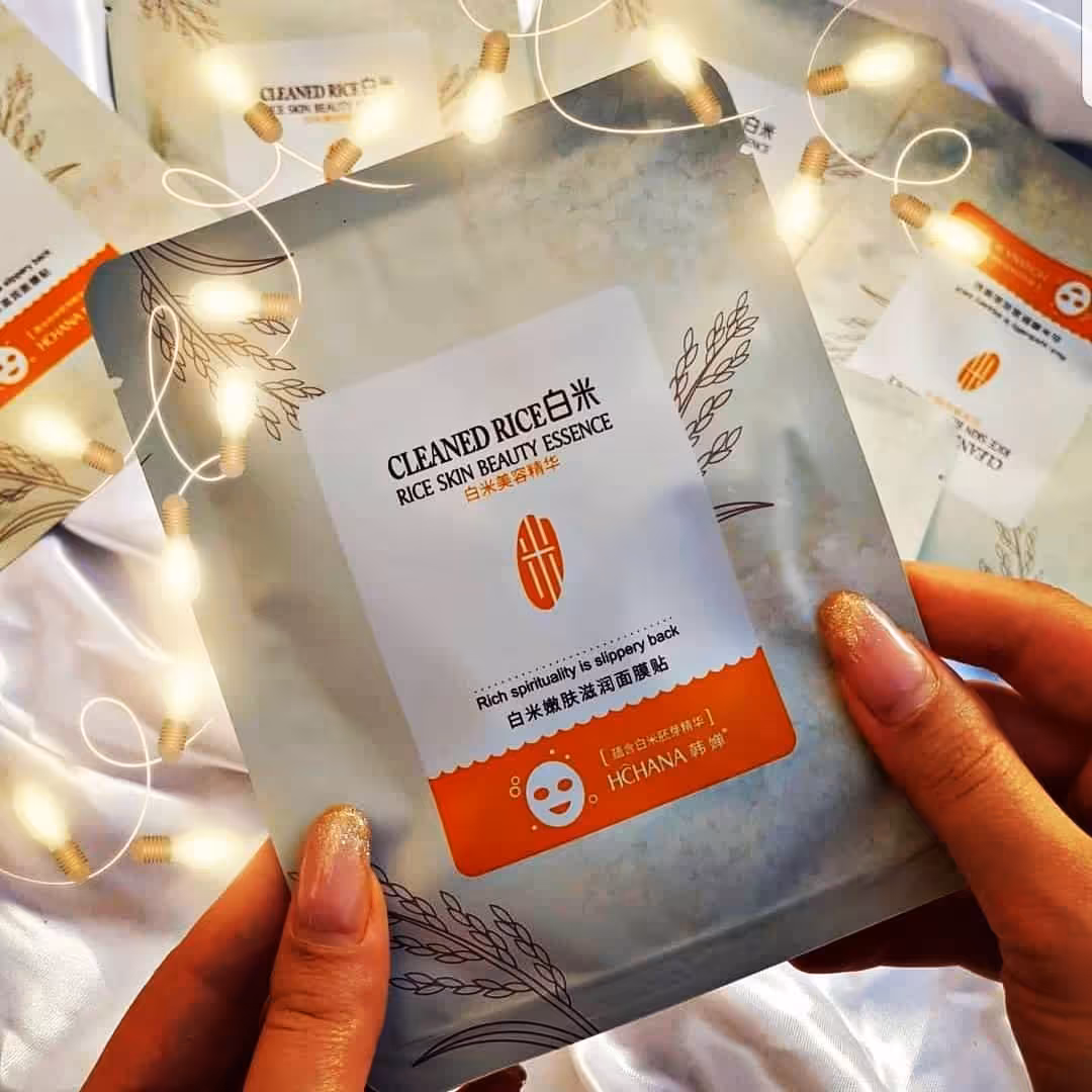 ماسک ورقه ای صورت برنج 🍚🍚