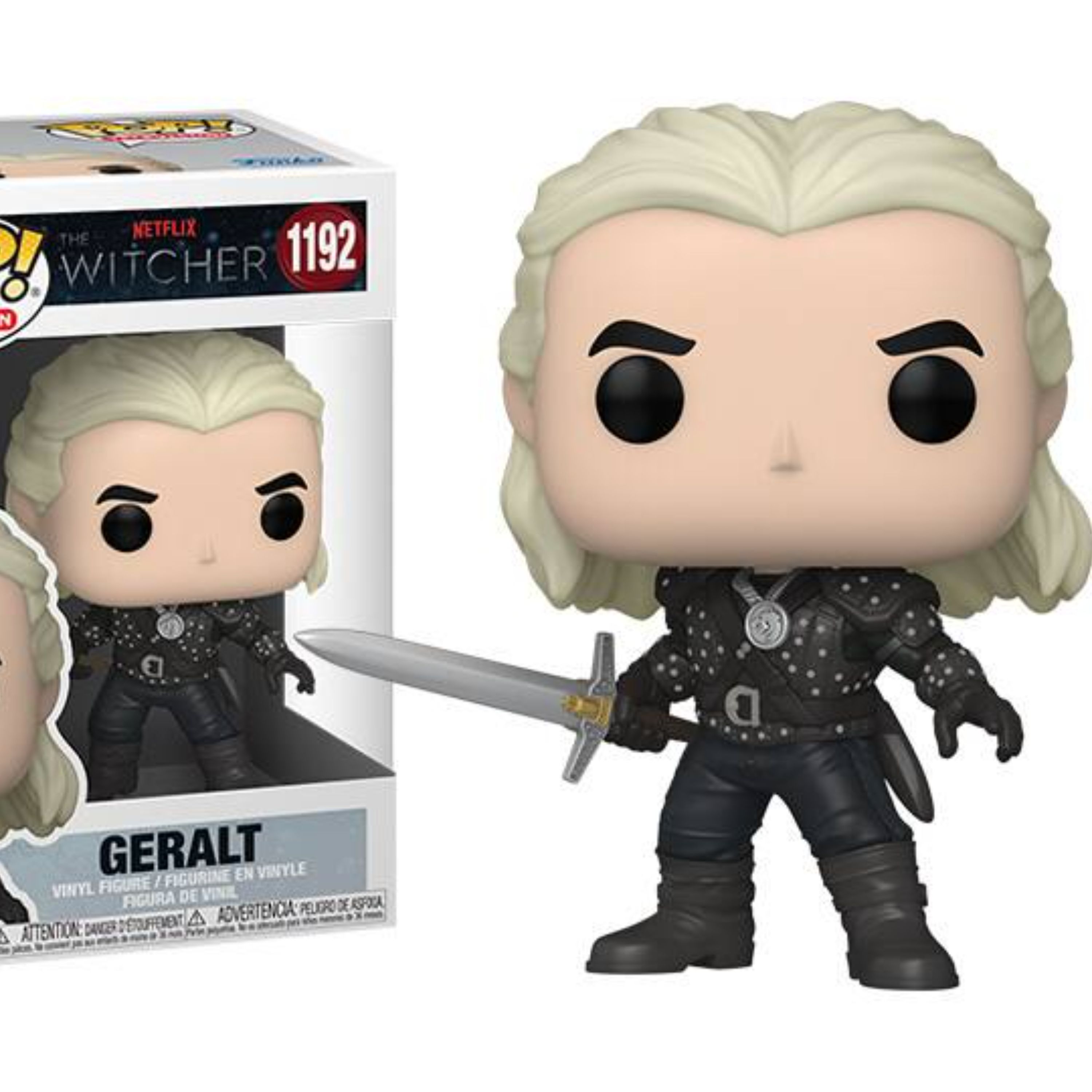 اکشن فیگور فانکوپاپ اورجینال گیم ویچر game funkopop عروسک فانکو پاپ