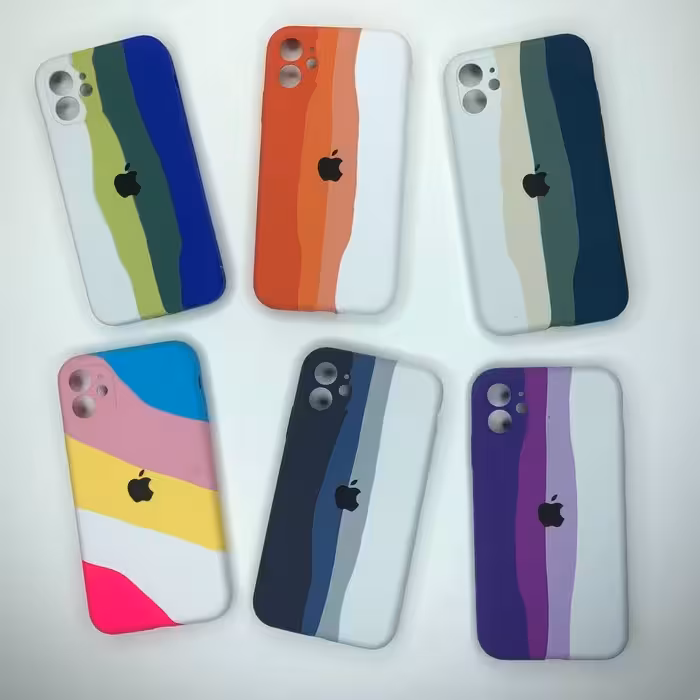 گارد سیلیکونی مدل آبرنگ آیفون 11 iphone11