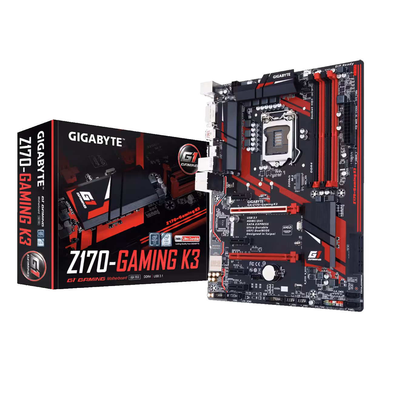 مادربرد گیگابایت Gigabyte Z170-GAMING K3
