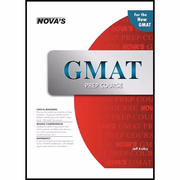کتاب زبان اصلی GMAT Prep Course اثر Jeff Kolby انتشارات nan
