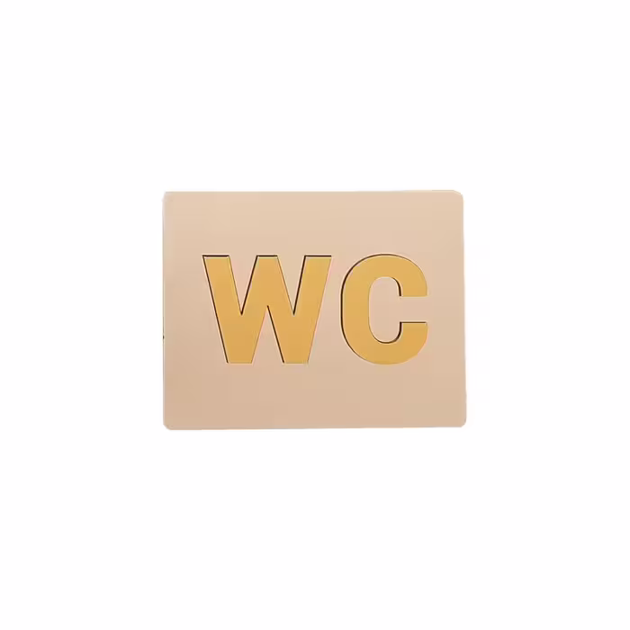 تابلو مدل wc
