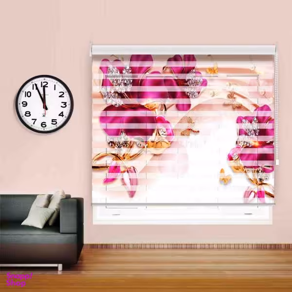 پرده زبرا مدل TD-3 سایز 150*150 سانتی متر