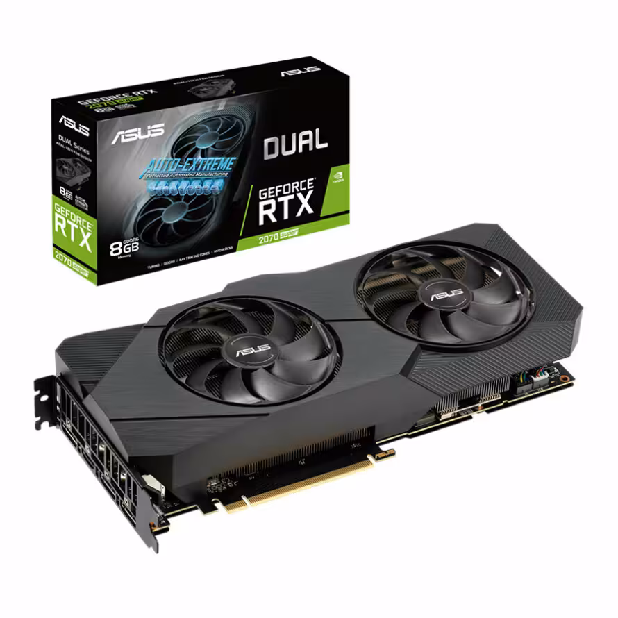 کارت گرافیک ایسوس DUAL RTX2070S 8G EVO