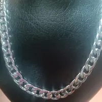 زنجیر  استیل کارتیر تراش خورده رنگ ثابت 1