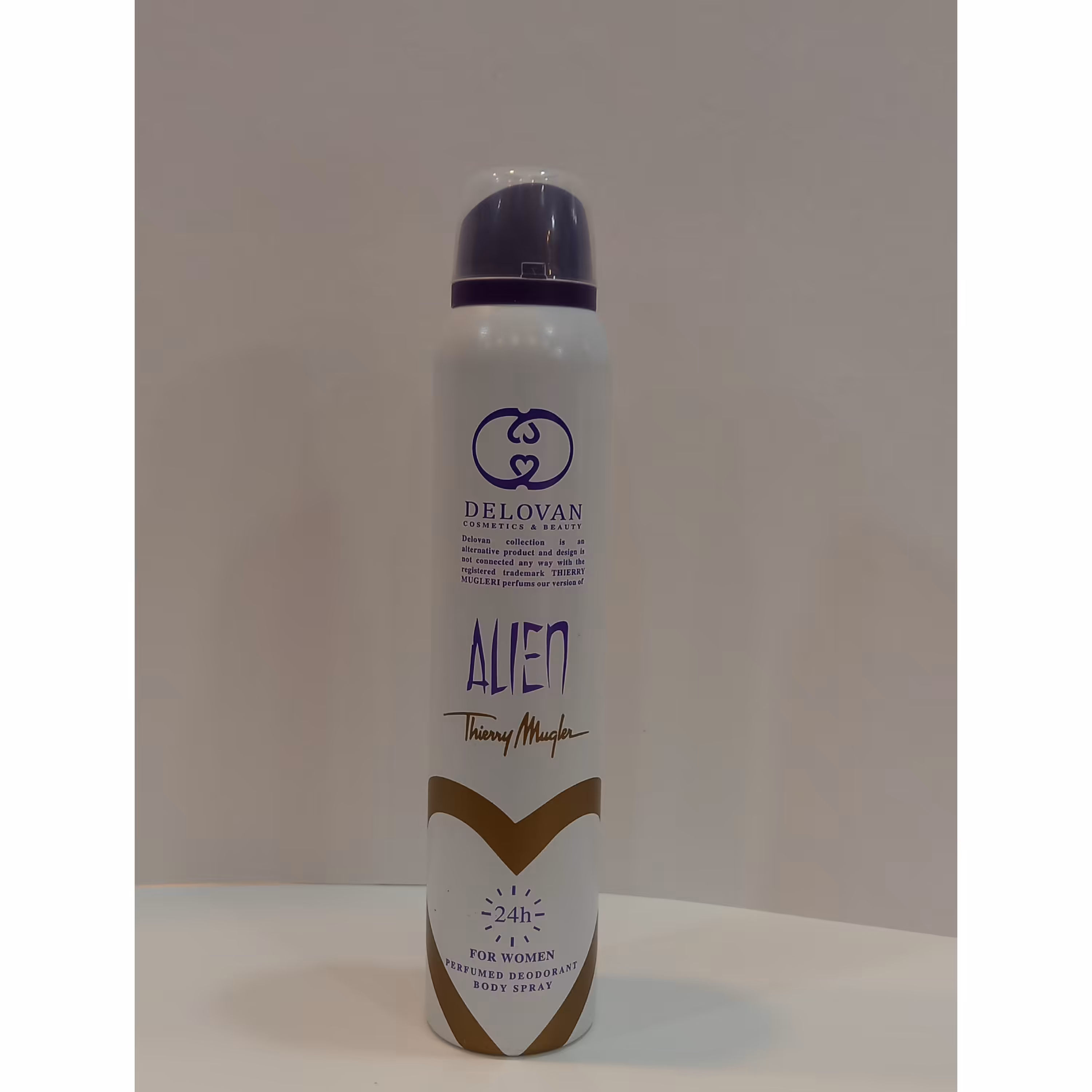 اسپری خوشبو کننده بدن زنانه دلوان مدل alien حجم 200 میلی لیتر