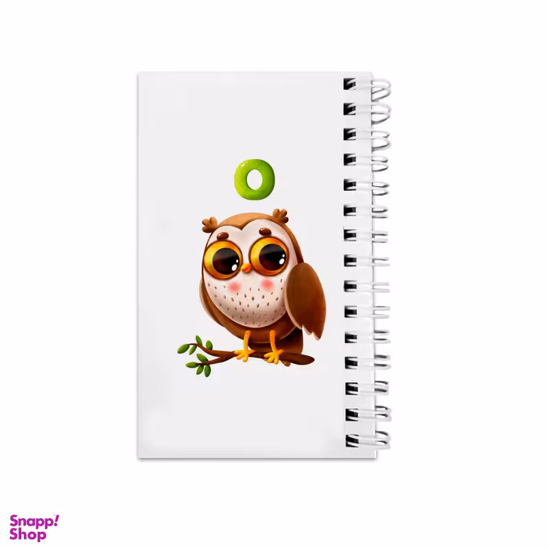 دفترچه یادداشت مدل to do list طرح جغد کد 2797424