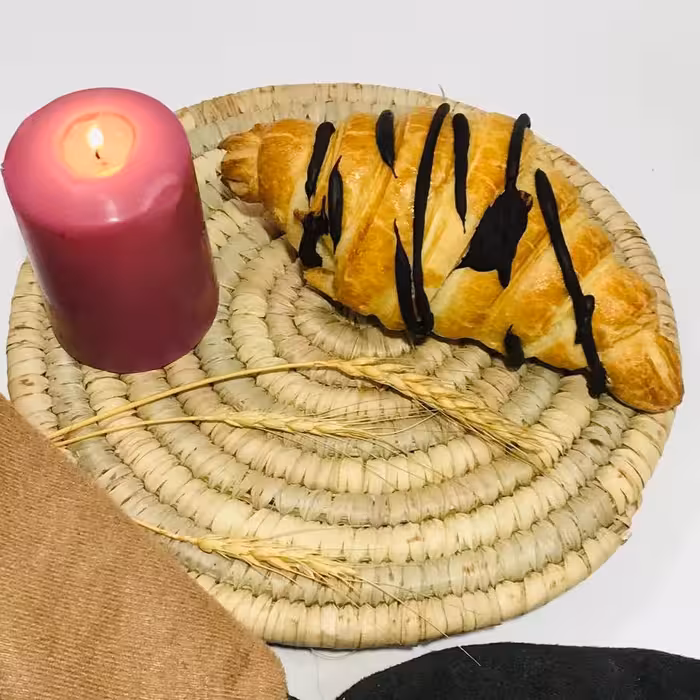 کروسان شکلاتی خانگی تعداد 6 عددی (ستی کیک)