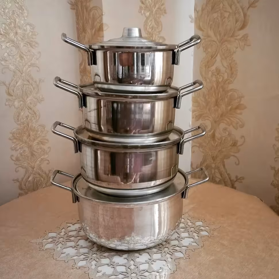 سرویس قابلمه نوزادی 1تا5نفره روحی ورق ضخیم