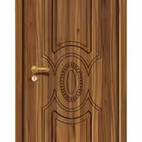 روکش درب اتاقی لامینوکس ودرب اتاقی لامینوکس به همراه چهارچوب فلزی علویجه ورنگ کوره ای 