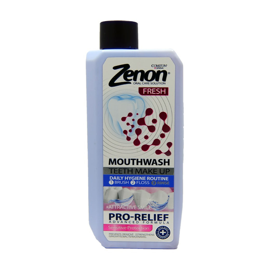 دهان شویه زنون مدل Pro-Relief مناسب لثه های حساس 400 میل
