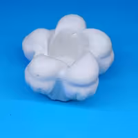 جاشمعی کاپ کیک ، شمعدون سنگی طرح قطره ، شمعدون قلمی ، بیس خام جاشمعی ، بیس خام شمعدان ، بیس خام شمعدون ، شمعدان کاپ کیکی