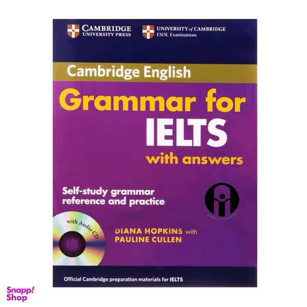 کتاب Grammar For Ielts اثر Diana Hopkins And Pauline Cullen انتشارات الوندپویان