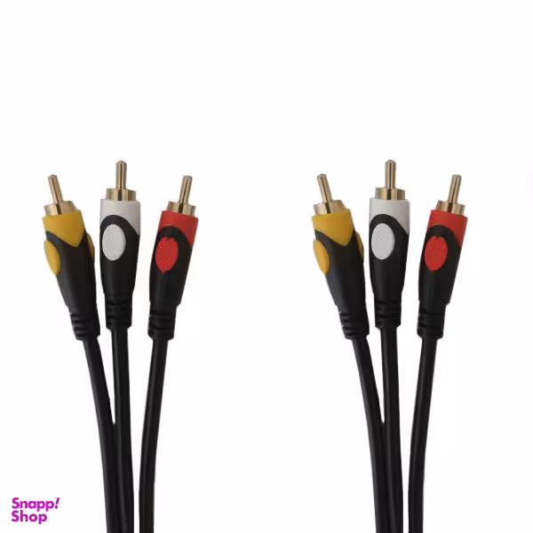 کابل 3 به 3 RCA کد 143 طول 1.5 متر
