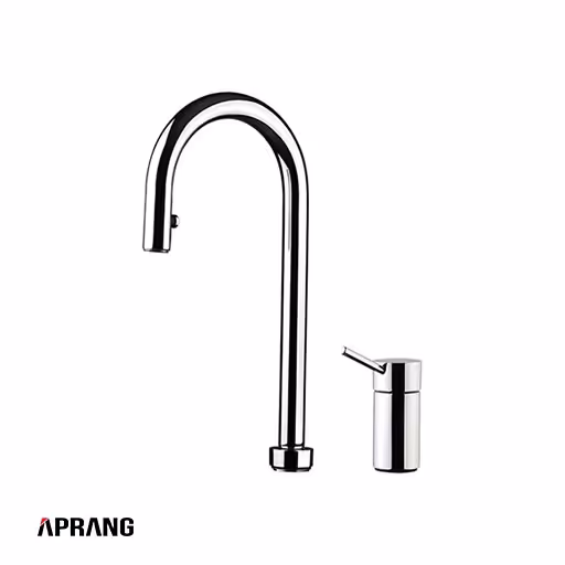 شیر آشپزخانه کی دبلیو سی مدل اینوکس پول دان – Inox Pull Down - کروم