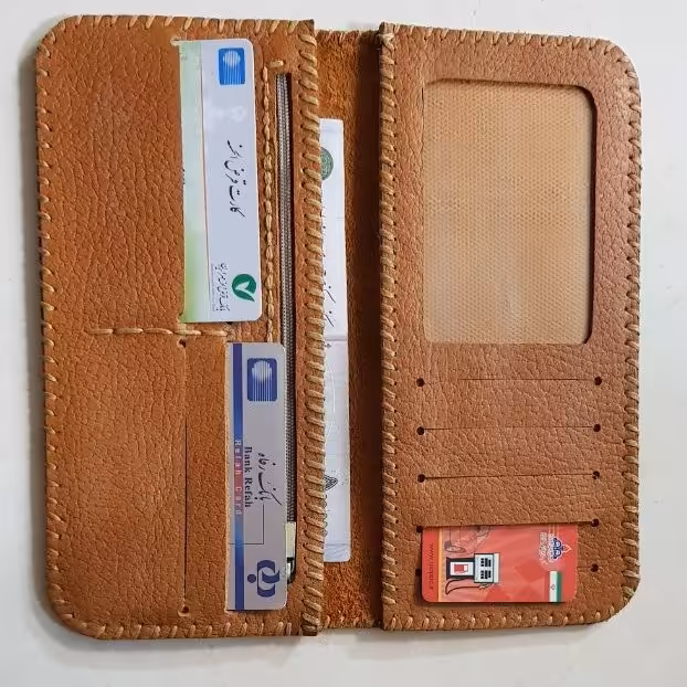 کیف پولی چرم