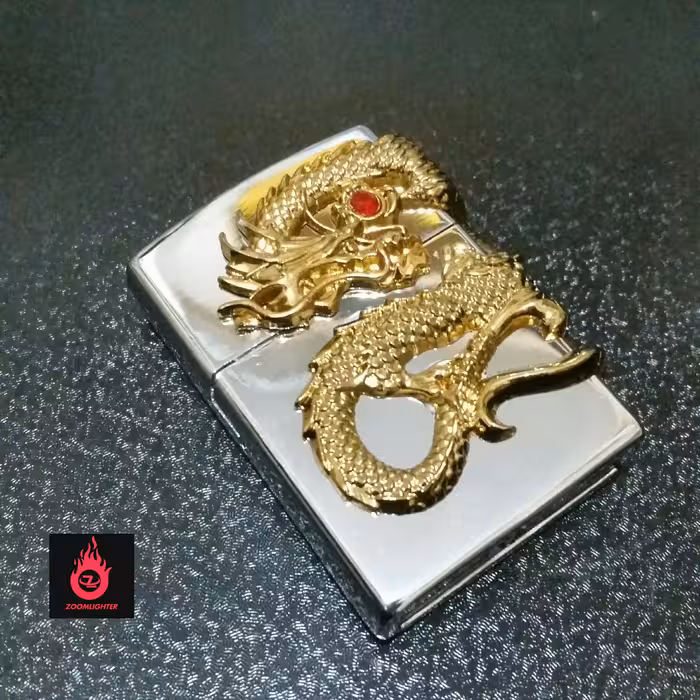 فندک گازی سنگی طرح اژدها