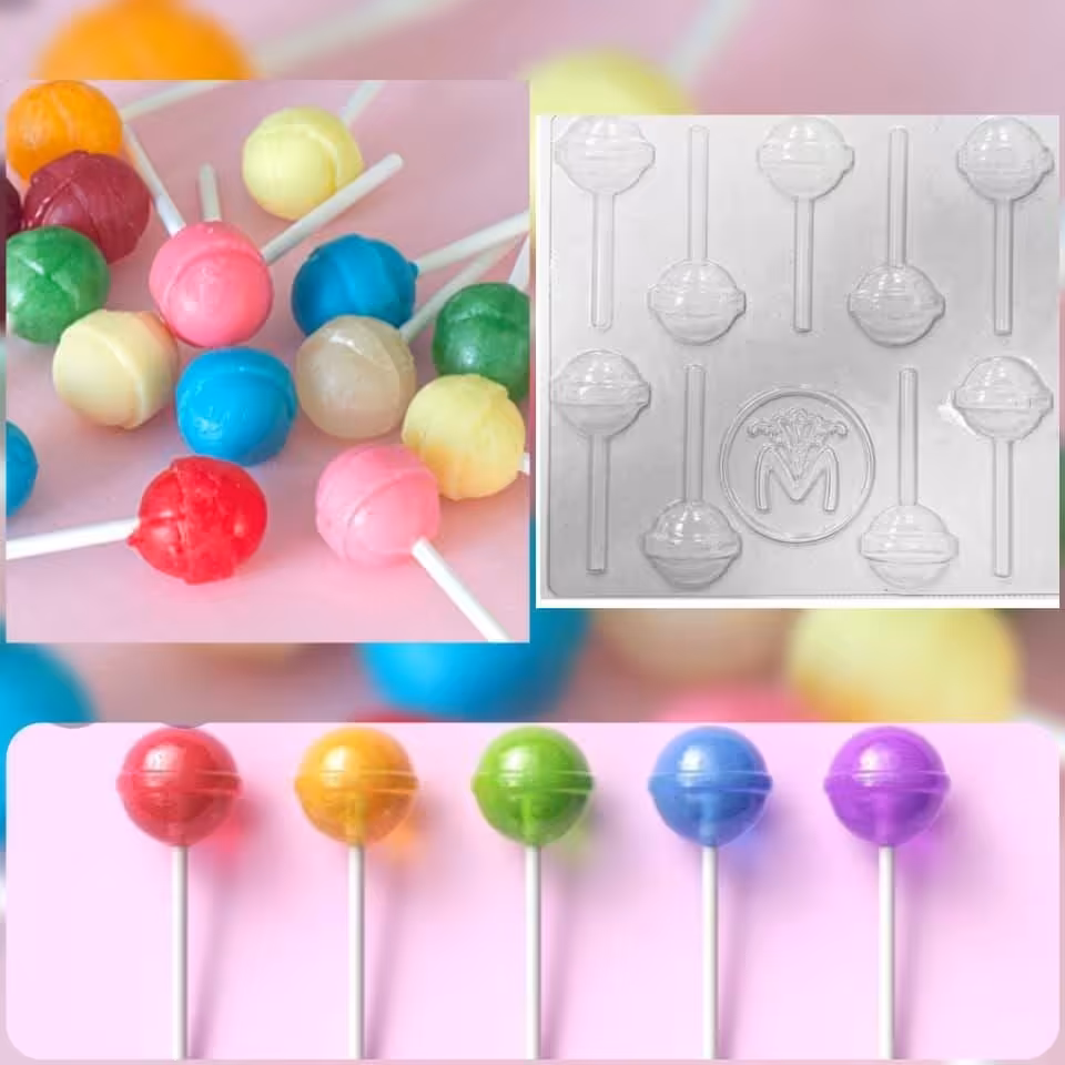 طلق شکلات  و آبنبات توپی