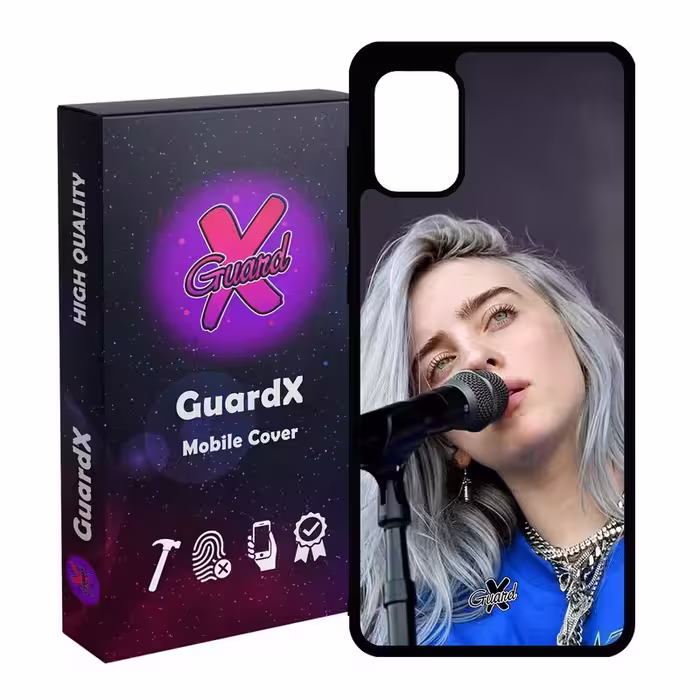 کاور گارد ایکس طرح Billie Eilish مدل Glass10242 مناسب برای گوشی موبایل سامسونگ Galaxy A51