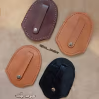 جاکلیدی چرم طبیعی دست دوز