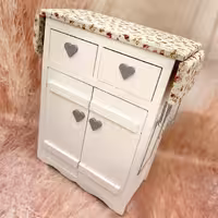  میز اتو کد درب قلبی ام دی اف در دو رنگ ارتفاع 80عمق 30عرض68هزینه ارسال به عهده مشتری وپسکرایه