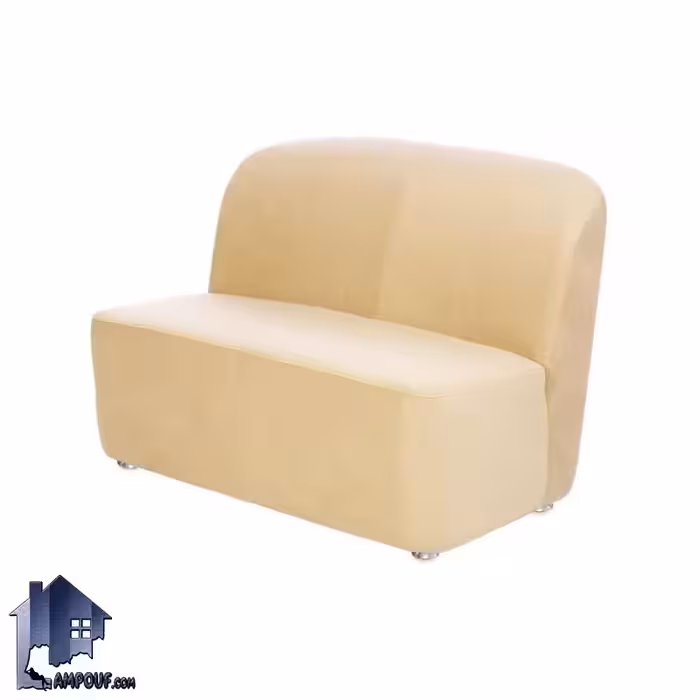 مبل دو نفره بدون دسته KEF کد OFAM113