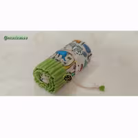 جامدادی رولی پارچه ای36تایی دایناسوری فانتزی،همراه جامدادی(جامداد رنگی)