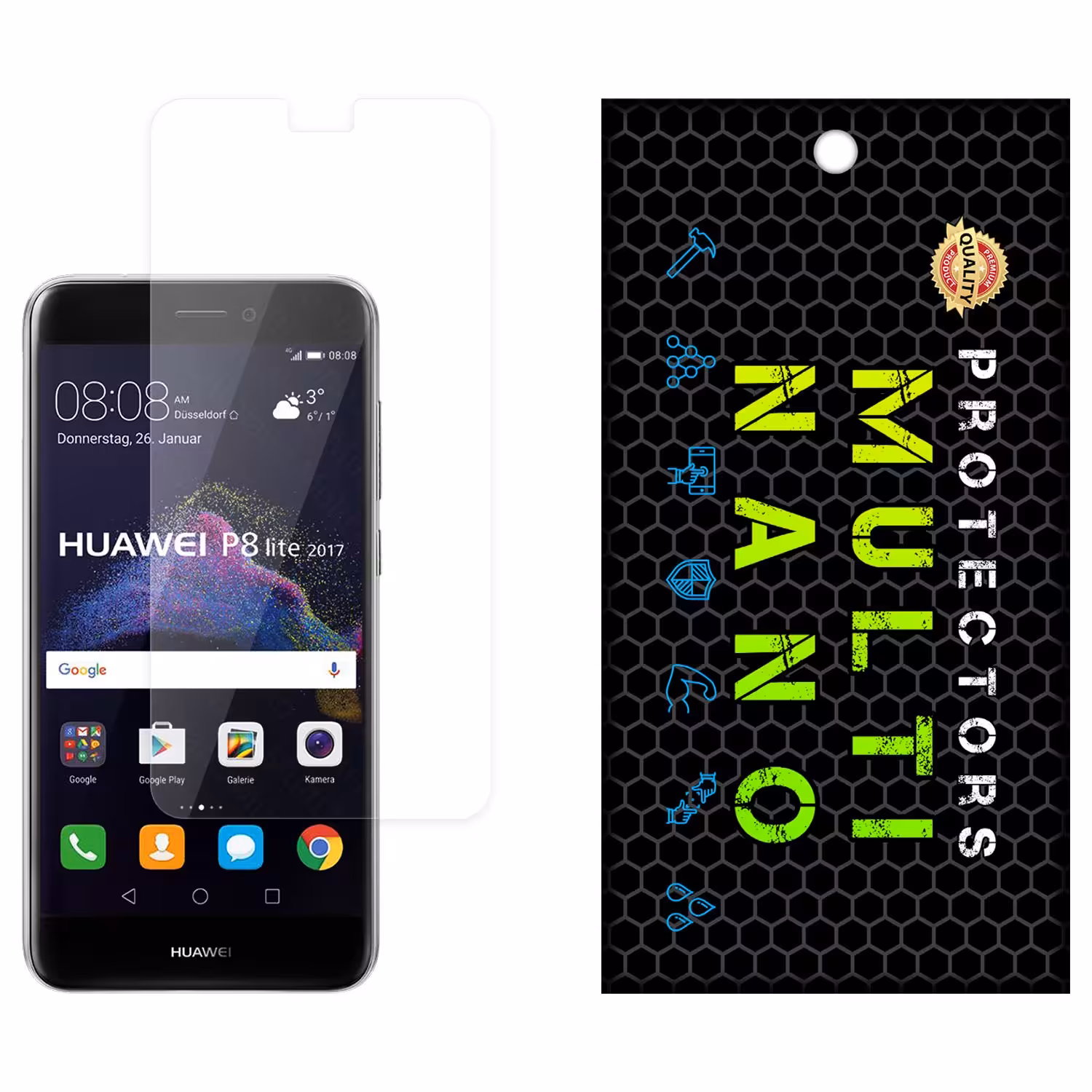 محافظ صفحه نمایش مولتی نانو مدل X-S1N برای موبایل  هوآوی GR3 2017