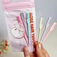 پاک کننده گوش و بینی تمیز کننده عالی پک 3 عددی تیغ از بین یرنده موهای ذائد بینی همراه یک سر پاک کننده گوش   