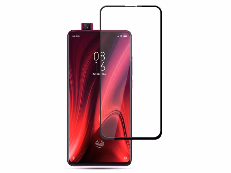 محافظ صفحه نمایش شیشه ای تمام چسب شیائومی RG Full Glass Xiaomi Mi 9T