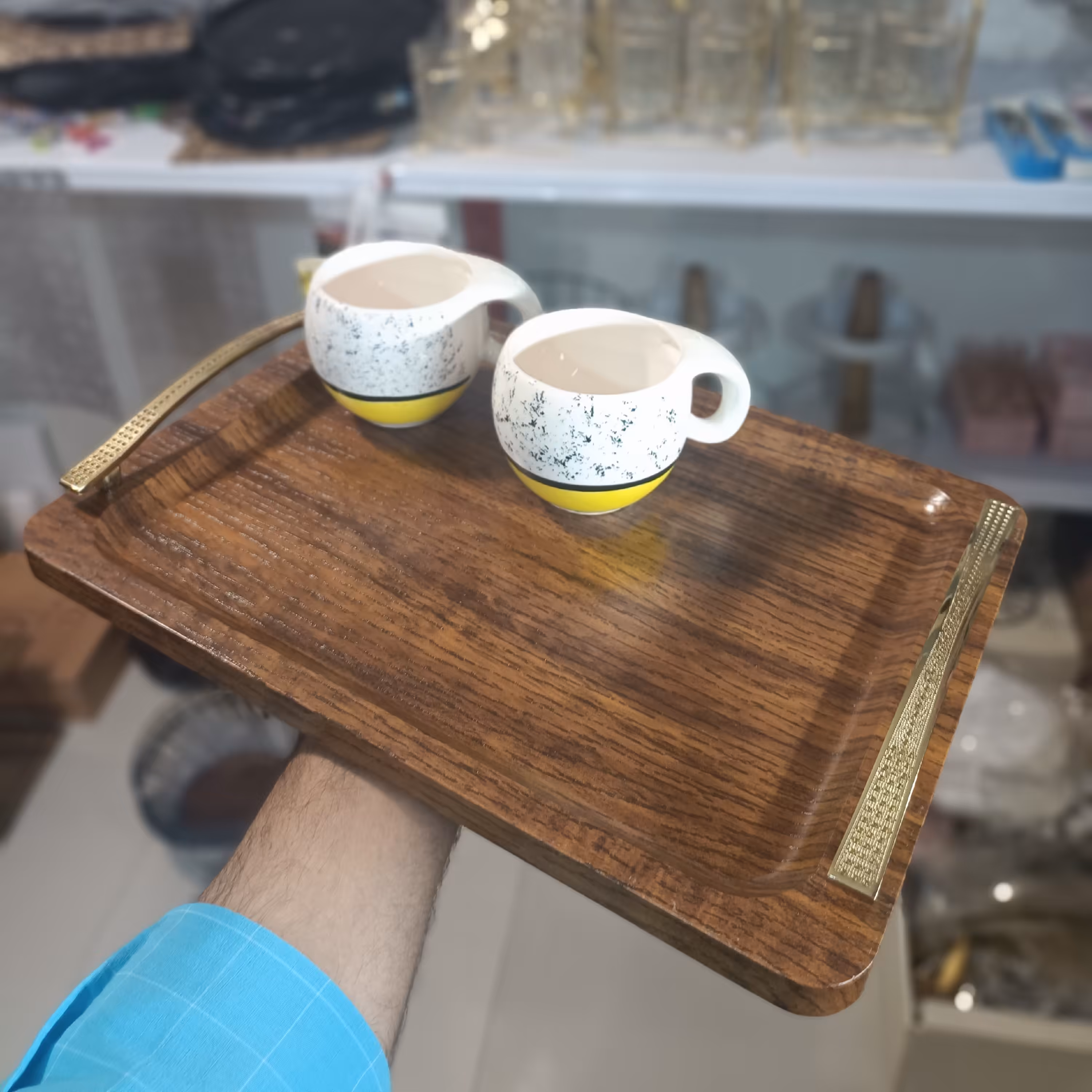 سینی چوبی وکیوم مستطیل