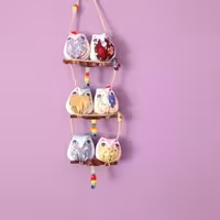 آویز جغد پارچه ای آنام