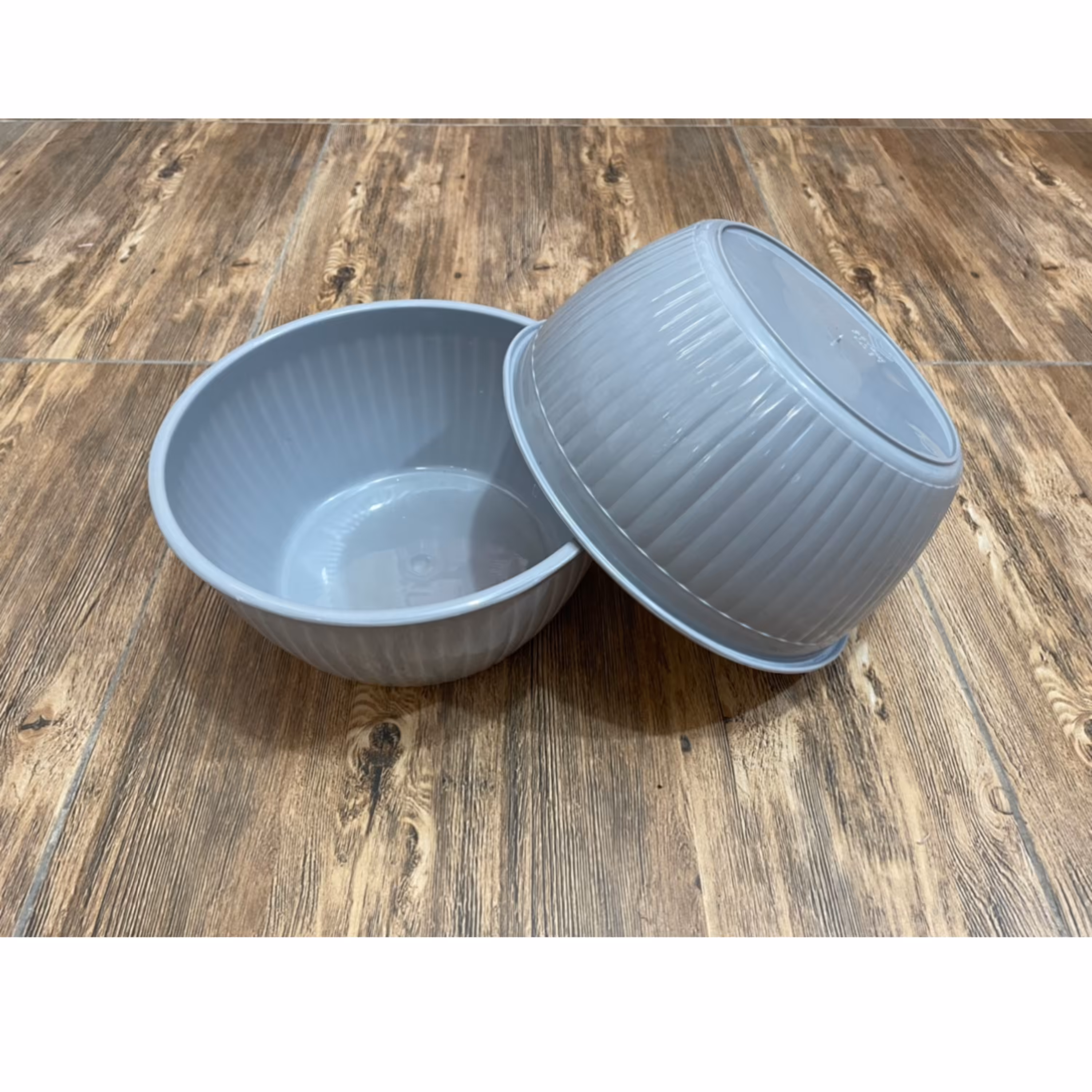 لگن شیار دار رنگ طوسی کیفیت عالی