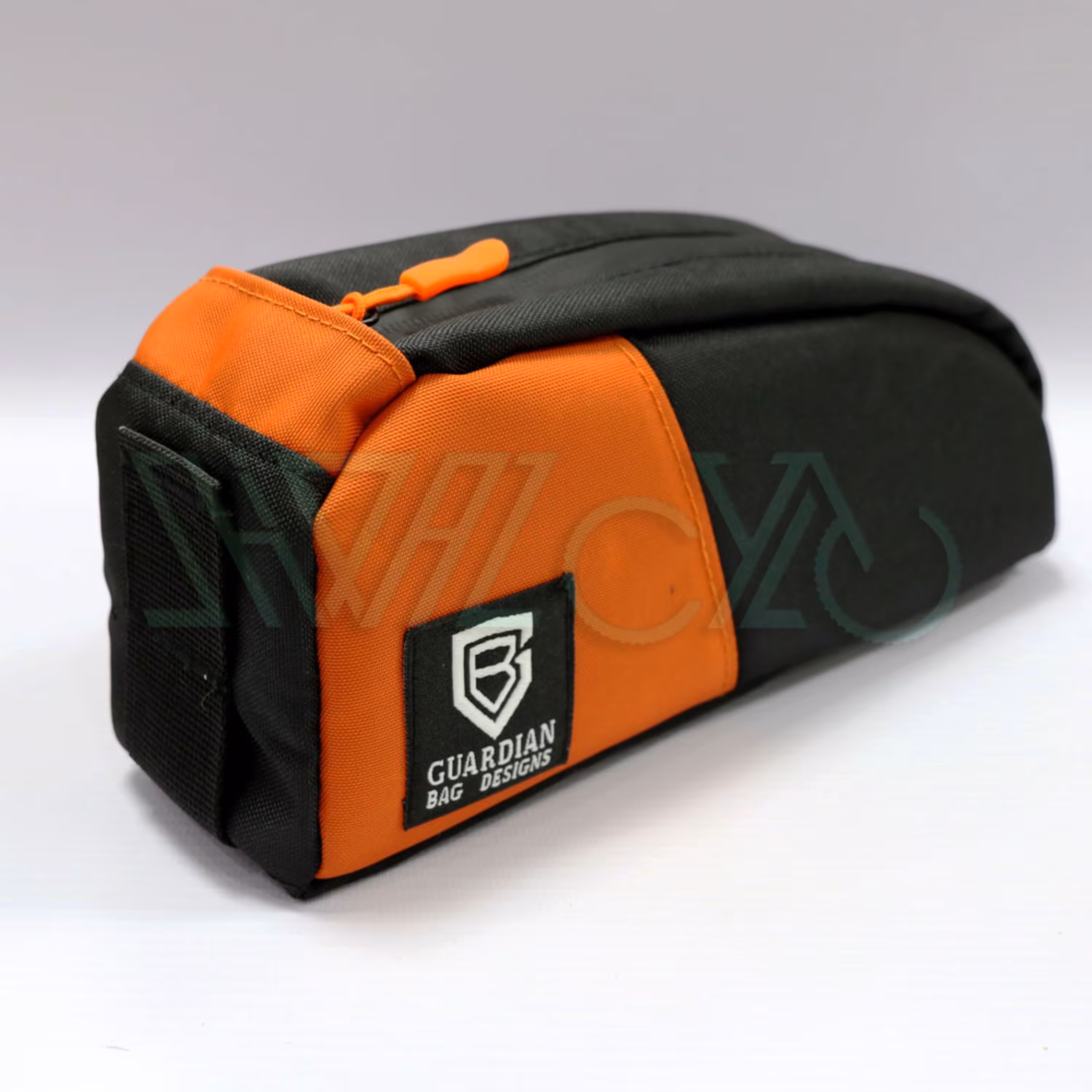 کیف دوچرخه پشت کرپی - نارنجی- برزنتی