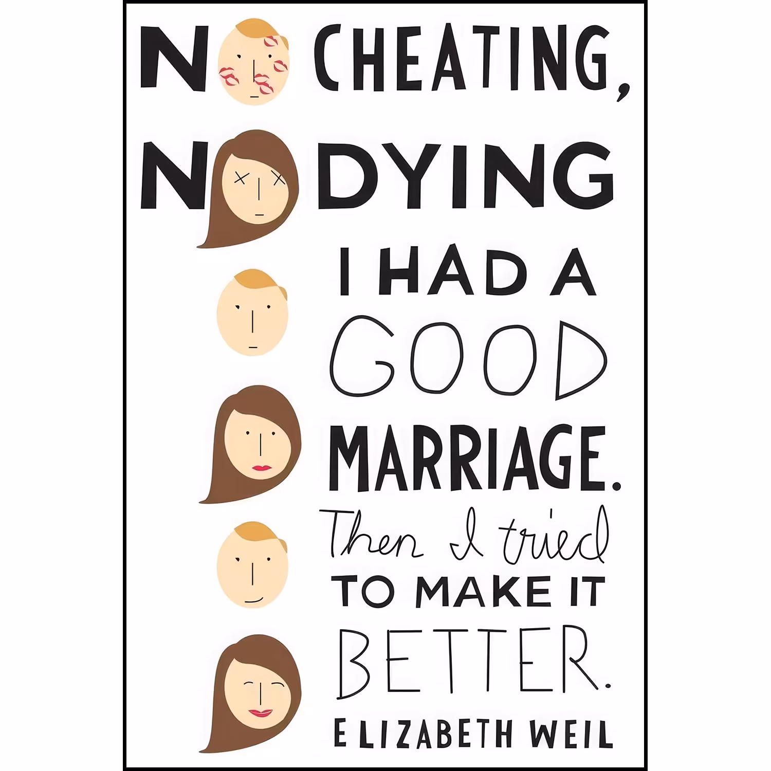 کتاب زبان اصلی No Cheating No Dying اثر Elizabeth Weil