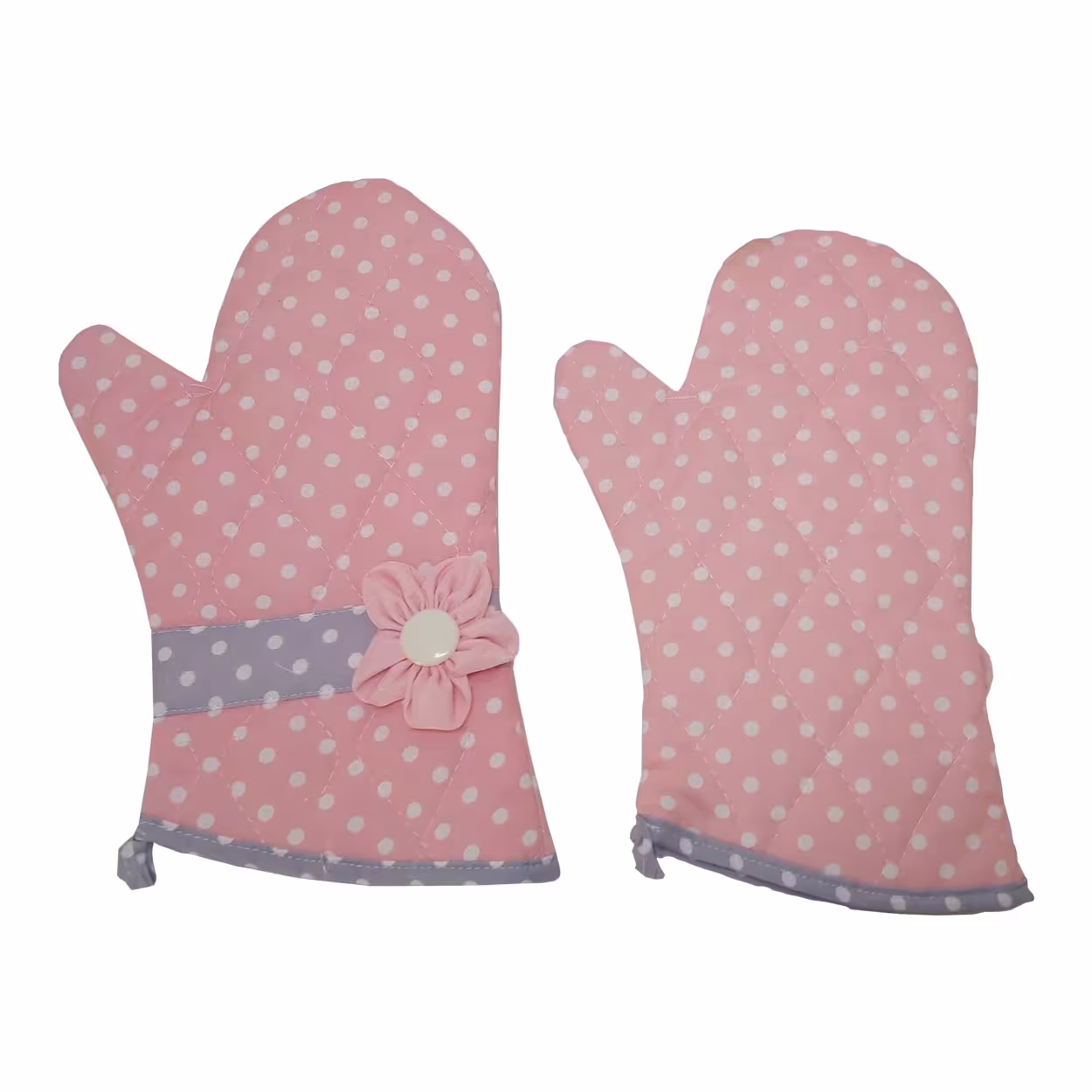 دستکش فر یونیک مدل d2 بسته دو عددی رنگ صورتی