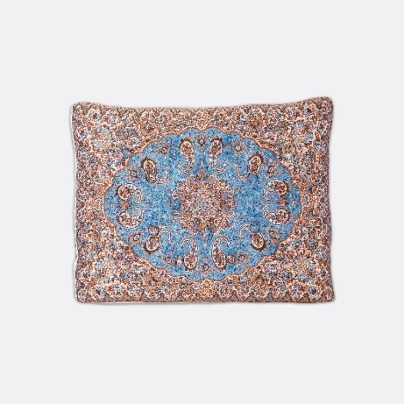 پشتی سنتی  آجیده رنگبندی 18 دکمه 