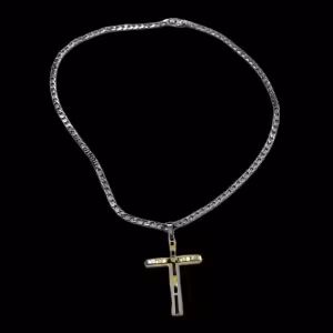گردنبند استیل کارتیه صلیب
